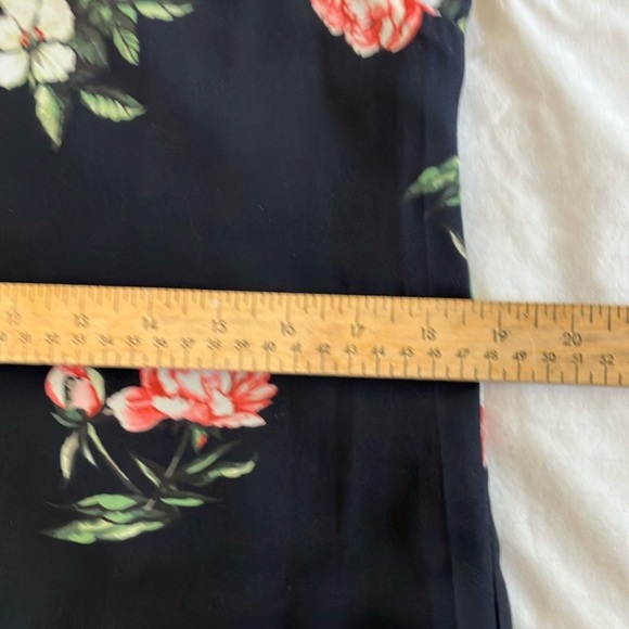 Pink Martini medium women’s Black Floral Midi Dress - Picture 16 of 16